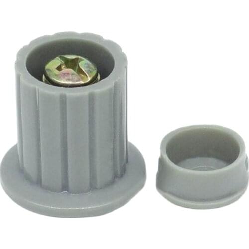 10pcs WXD3 knob button cap copper core potentiometer cap turn around special potentiometer knob KYP16-16-4J 4mm
