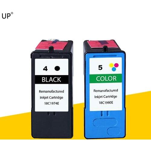 2Pack remanufactured Ink Cartridge for lexmark 4 lexmark 5 for Lexmark X2690 X3690 X4690 X5690 X6690 Z2390 X2490 printer