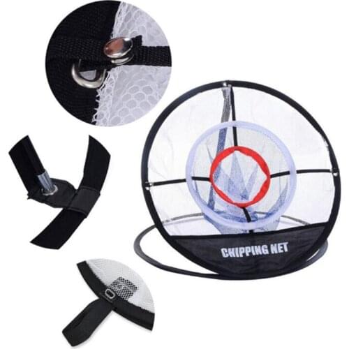 2021 Outdoor Practice Training Net Golf Chipping Pop-up Pitching Portable Aid Bag Net