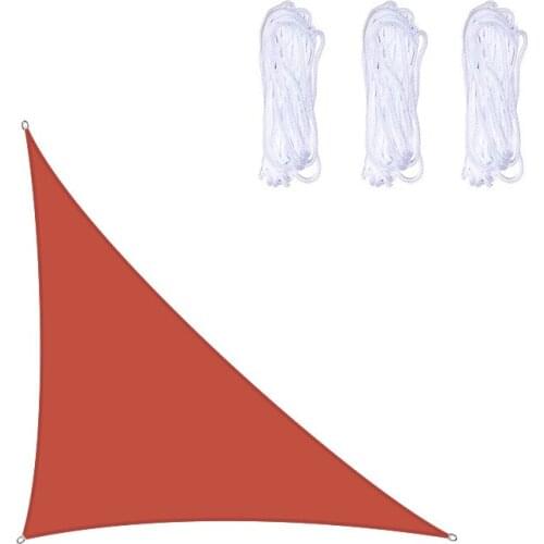 4x4x5.7m280GSM Waterproof Awning Sunshade Sun Shade Sail For Outdoor Garden Beach Camping Patio Pool Sun Canopy Tent Sun Shelter