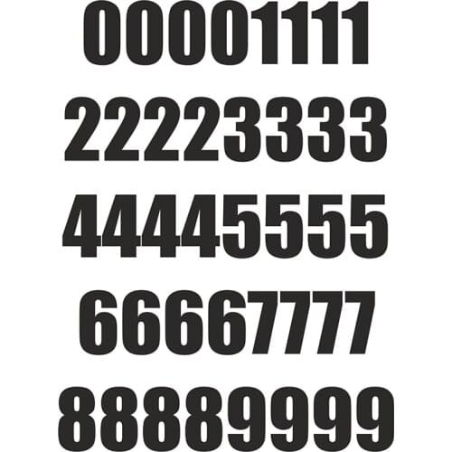 Digital Paper Car Sticker Bicycle Door Wheel Bin Black Game Packaging Rear Window Sticker Jdm Car stickers Car Accessories