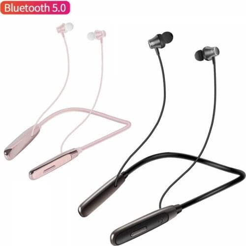 Headset Neckband Sport Running Headphone Hifi Earphones Noise Cancelling Earbuds with Mic for iPhone Android Phone