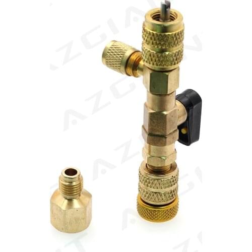 Automative Air Conditioning Maintenance Valve Core Handling Tool Wrench No Leakage Refrigerant Refrigeration Tools R22 R410A