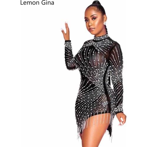 Lemon Gina Long Sleeve Summer Dresses