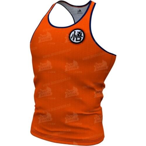 Bodybuilding Tank Tops Men Vest Male Singlet Anime Printing Tops Sleeveless Summer 2021 Summer New Running Fitness Tight Jerseys