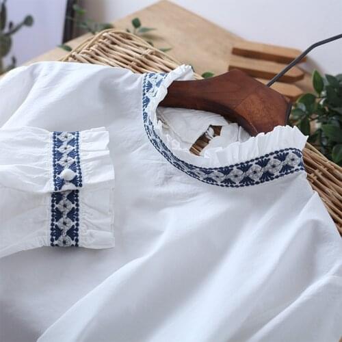 Блузки с цветами Moricome China At AliExpress