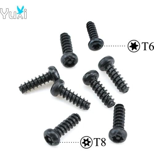 YuXi Torx T8H T6 Screws set For Xbox One Controller gamepad Repair Part Screw Kit