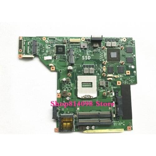 Original MS-16GC FOR MSI GE60 LAPTOP MOTHERBOARD MS-16GC1 REV 1.1 / 1.0 Test OK
