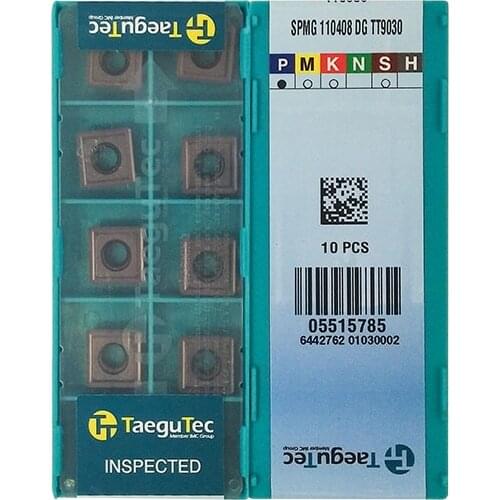 Original SPMG110408-DG TT9030 Carbide Inserts Milling Insert Lathe CNC Tools For Turning Insert
