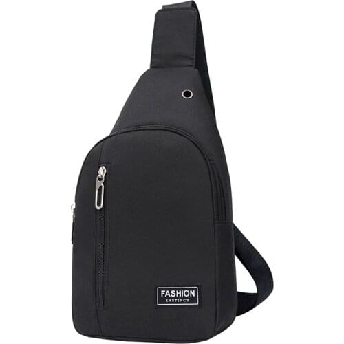 Padieoe men sling bag chest bag shoulder crossbody bags satchel fashion