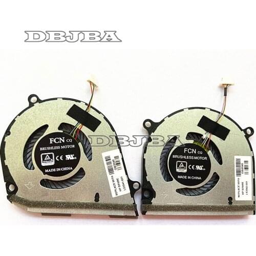 CPU Fan + GPU Fan for HP 15-DS 15-DR L53541-001 L53542-001 TPN-142 TPN-143