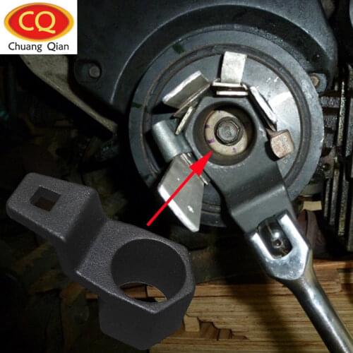 Chuang Qian 50mm Steel Crankshaft Crank Pulley Wrench Holder Tool For Honda Civic Acura CR-V Odysey PILOT S2000 .etc