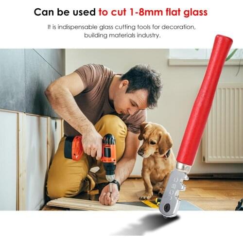 130mm Professional Diamond Tipped Glass Tile Cutter for Hand Cutting Tools