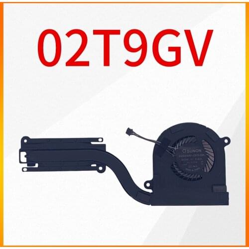 Cooling Fan 02T9GV AT1S1002ZCL Radiator is Suitable for DELL Latitude E7480 E7490 CPU Fan Radiator Module