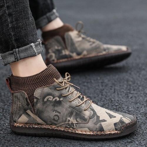 YUYAN HAPPY HOUR Men's Winter Sneakers