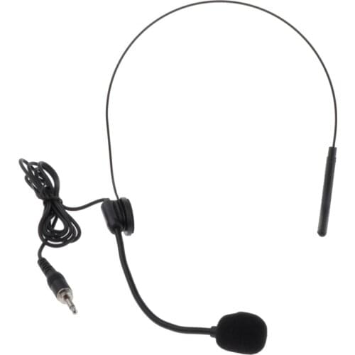 1/8'' (3.5mm) TRS Headset Microphone For PC Cellphone Speakers Broadcasting