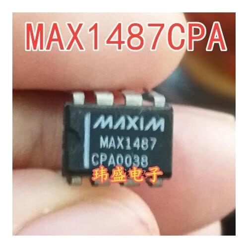 10pcs MAX1487ECPA DIP-8 MAX1487CPA MAX1487