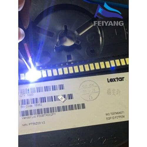 300PCS Lextar LED Backlight 0.5W 5630 3V Cool white LCD Backlight for TV TV Application PT56Z03 V2