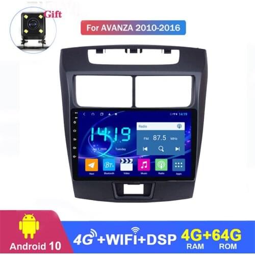 For Toyota Avanza 2010 2011 2012 2013 2014 2015 2016 Android10 Car Stereo Multimedia Player Navigation head unit radio stereo