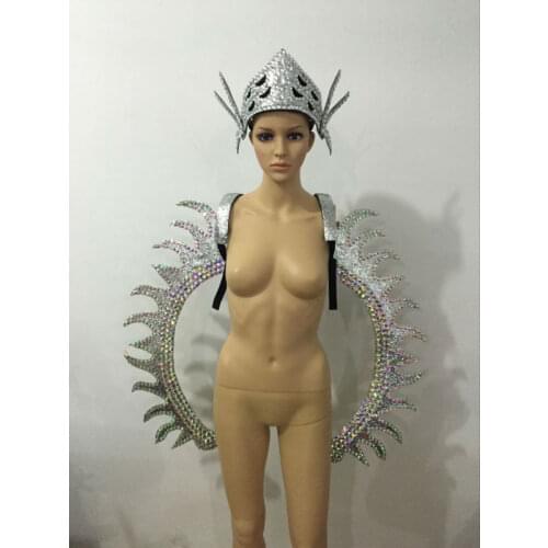 Brazil Rio Spanish Cuba Santiago Havana Venice Dionysia carnival Float Mask dress masque ball costume samba plumage plume Headd