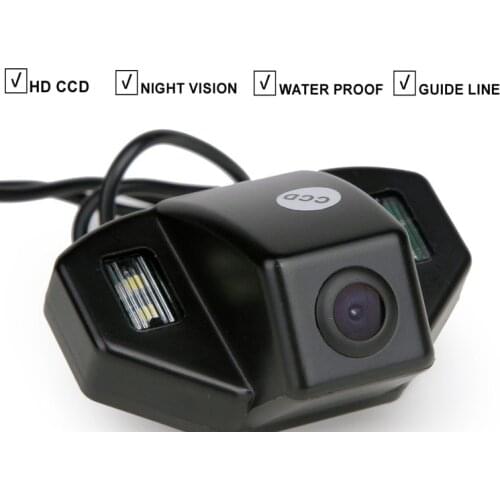 CCD Car Rear View Reverse Camera For HONDA CRV CR-V FIT ODYSSEY Vehicle Backup Auto Parking Assist Camera Guide Line Night Visio