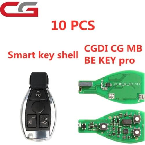 CG CGDI MB BE KEY pro 315MHZ/433MHZ Get 1 Free Token for CGDI MB work with Smart Key Shell 3 Button for Benz Perfectly