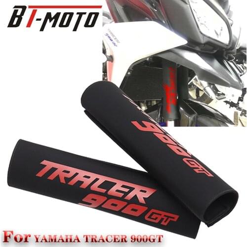 Motorcycle Decorative Front Fork Sleeve Velcro Shock Absorbers Dustproof Waterproof Protect The Cover For Yamaha Tracer 900GT GT