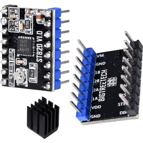 BIGTREETECH ST820 V1.0 Stepper Motor Driver Micro Silent Driver RepRap for GEN V1.4 SKR V1.1 Ramps Control Board 3D Printer Part