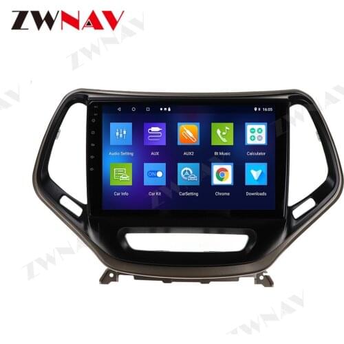 IPS Screen 4+64G Android 10 Car multimedia Player head unit For Jeep Compass 2010-2016 With GPS Navigation Radio auto stereo