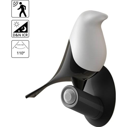 Led Magnetic Attraction Bird Night Light Motion Sensor Induction Light Rechargeable Kitchen Corridor Living Room Decoration