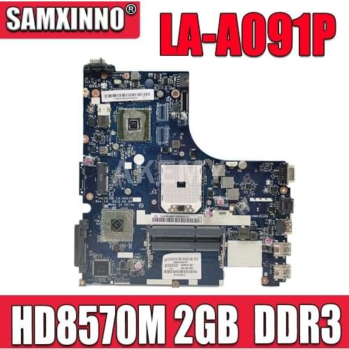 SAMXINNO LA-A091P Laptop Motherboard Fit For Lenovo G505S Mainboard DDR3 HD8450G HD8570M 2GB Full Tested OK product new