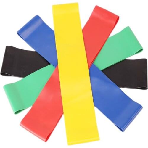 Factory wholesale high quality multi-function strength training belt yoga training resistance band five sizes