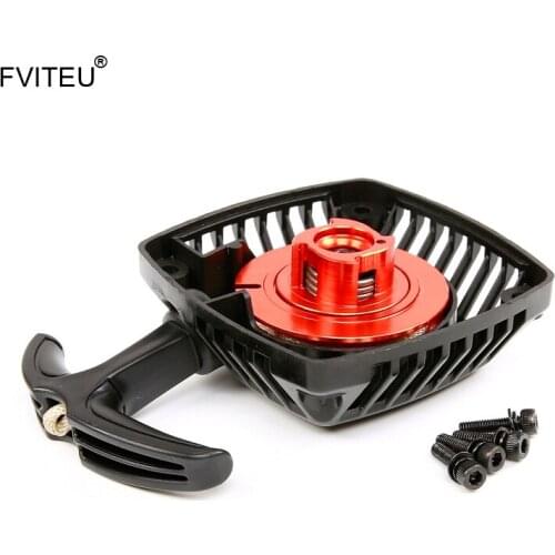 FVITEU Plastic Easy pull starter with CNC turbine for 1/5 HPI Baja 5B 5T 5SC Losi 5ive T