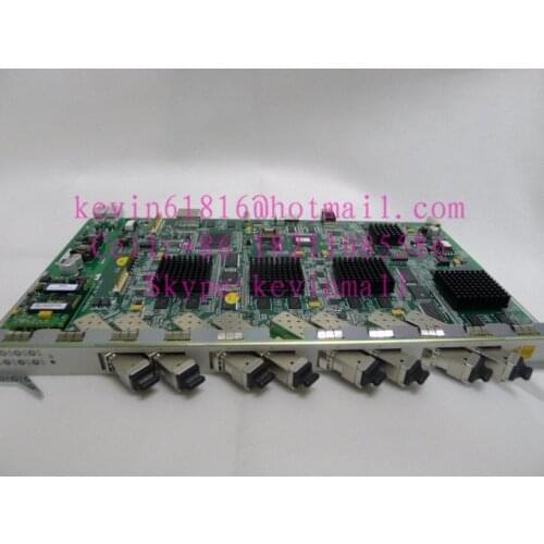 ZTE 8 ports EPON board for C300 OLT. ETGO board with 8 EPON modules. FiberCore