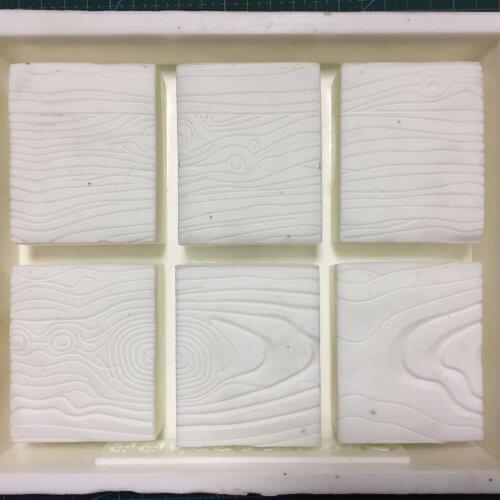 Silicone trunk lines wood grain candle handmade soap birthday wedding cake decorative mold