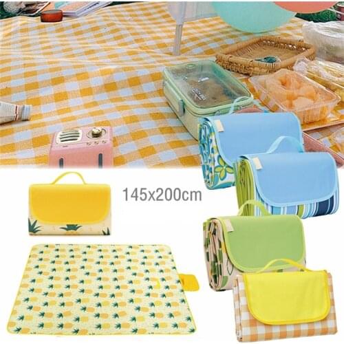 Folding Widen Camping Mat Beach Waterproof Blanket Outdoor Portable Picnic Ground Mattress Camping Picnic Mat