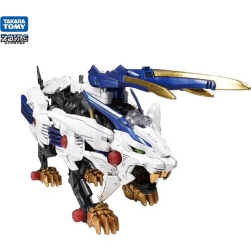 TAKARA TOMY Electric Assembled Model Toy ZOIDS ZW15 Awakening Action Figure Lions Deformation Robot Childrens Toys Model