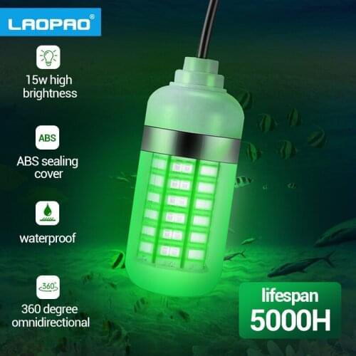 12V LED Fishing Light 108pcs 2835 Waterproof Ip68 Lures Fish Finder Lamp Attracts Prawns Squid Krill 4 Colors Underwater light