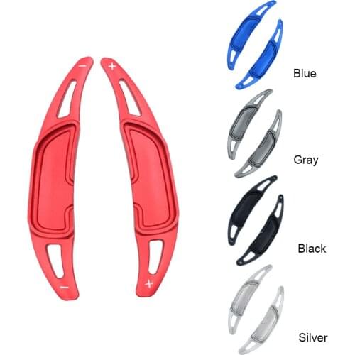 Sticker Aluminum Car Steering Wheel Shift Paddle Shifter Extension fit For Benz New AMG A45 CLA45 C63 S63 GLA45 2015-2017