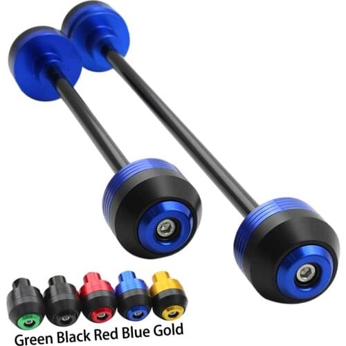 For BMW S1000RR 2016 2017 2018 2019 2020 Front Rear Wheel Slider Fork Axle Crash Protector Swing Arm Pad Guard Aluminum NEW