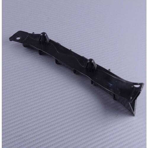 DWCX 51117116667 ABS Black Car Front Left Bumper Bracket Holder Cover Guide Support Fit For BMW E53 X5 2003 2004 2005 2006