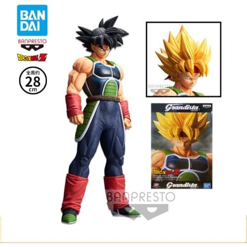 28Cm Bandai Dragon Ball Burdock Garage Kit Pvc Assembly Model Western Animiation Action Figure Kids Toys