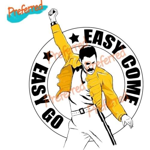 Freddie Mercury Bohemian Rhapsody QUEEN Decal Motocross Racing Laptop Helmet Trunk Wall Vinyl Car Sticker Die Cutting