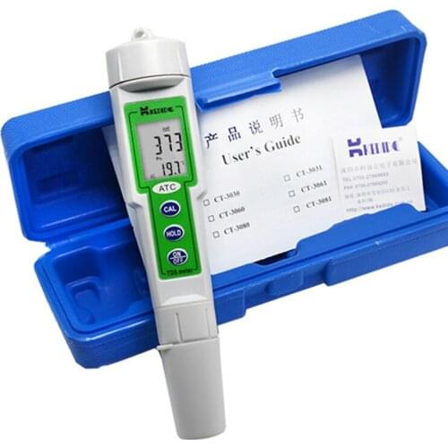 Kedida 0-9999PPM Waterproof Digital TDS Meter Portable Pharmaceutical Aquarium Water Quality Filter tds Temperature Value Tester