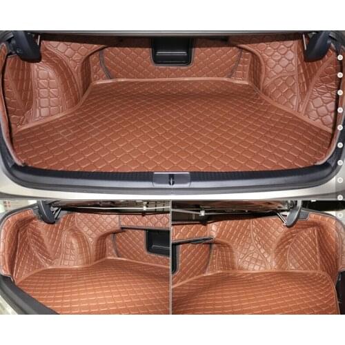 High quality carpets Special trunk mats for Lexus ES 250 -2013 wear-resisting waterproof boot carpets for ES250