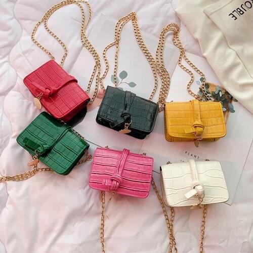Raged Sheep Children Handbags Kids Shoulder Mini Bags Solid Color Lovely PU Leather Hasp Wallets Key Coin Purses Small Wallet