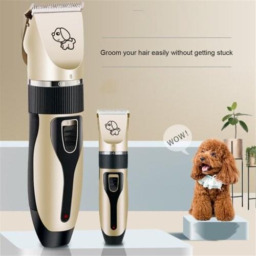 Dog Hair Clippers Grooming (Pet/Cat/Dog/Rabbit) haircut Trimmer Shaver Set Pets cordless Quiet Rechargeable Professional