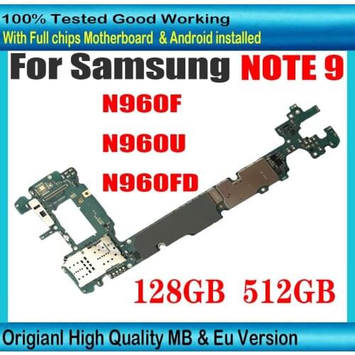 100% Original unlocked for Samsung Galaxy note 4 N910U N910G N910F N910T N910C N910A N910P N910V Motherboard 32GB good tested MB