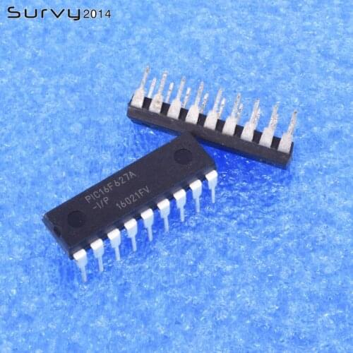 1PCS/5PCS PIC16F627A-I/P DIP-18 PIC16F PIC16F627A Flash 20MHz Microchip diy electronics