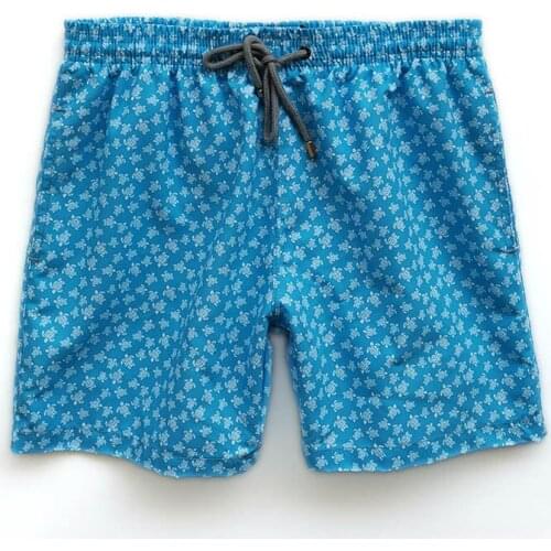 Vilebre MEN SWIMWEAR HERRINGBONES TURTLES Newest Summer Casual Shorts Men Fashion Style Mens Shorts bermuda beach Shorts quin047